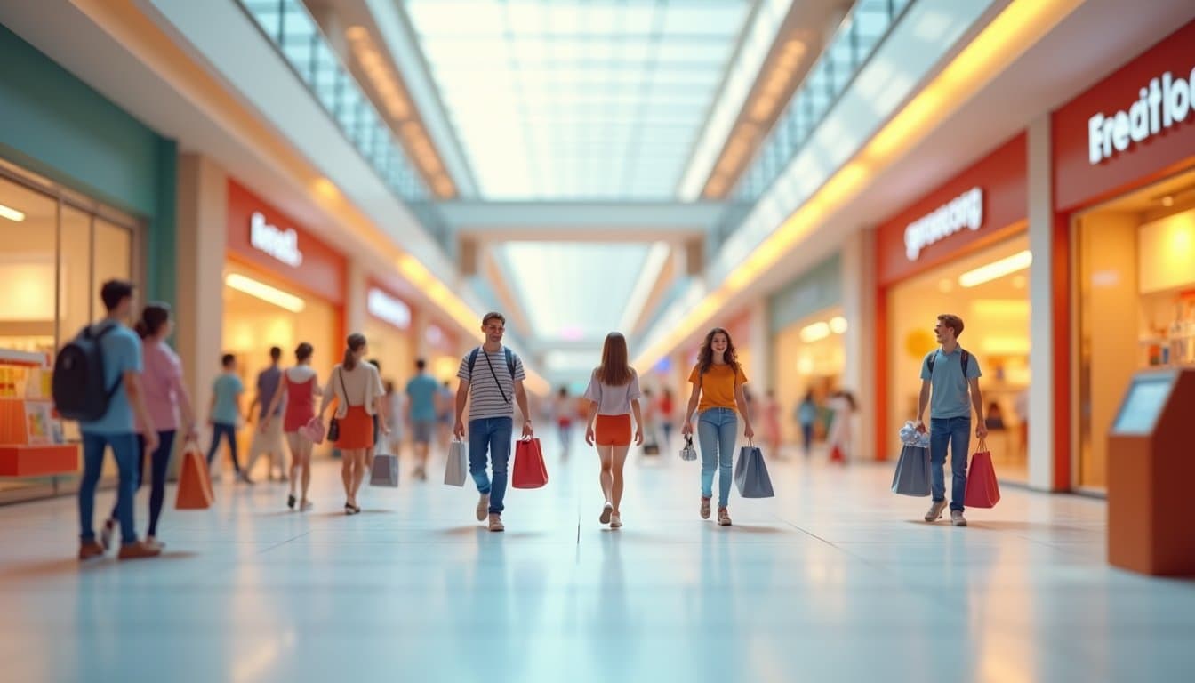 Retail Spaces: 3D Visualization for Shopping Mall Design